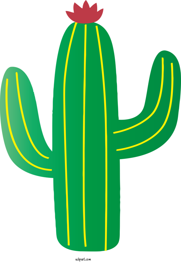 Free Nature Plant Stem Leaf Flower For Cactus Clipart Transparent Background