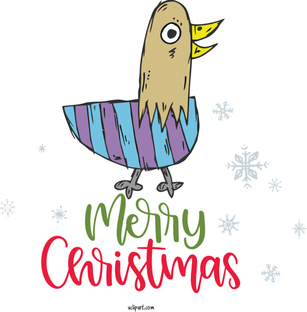 Free Holidays Birds Logo Cartoon For Christmas Clipart Transparent Background