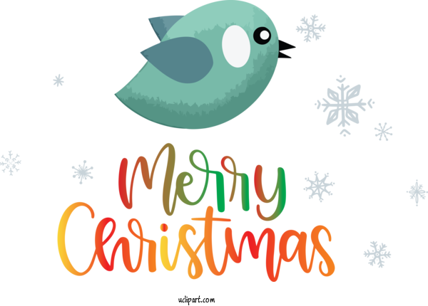 Free Holidays Logo Birds Design For Christmas Clipart Transparent Background