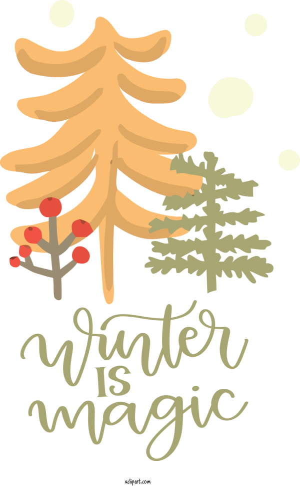 Free Nature Christmas Tree Christmas Day Fir For Winter Clipart Transparent Background
