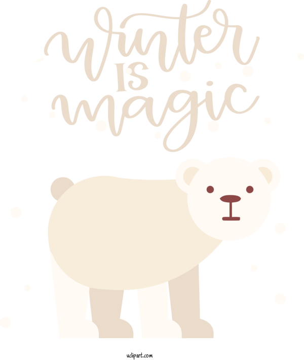 Free Nature Cat Design Cartoon For Winter Clipart Transparent Background