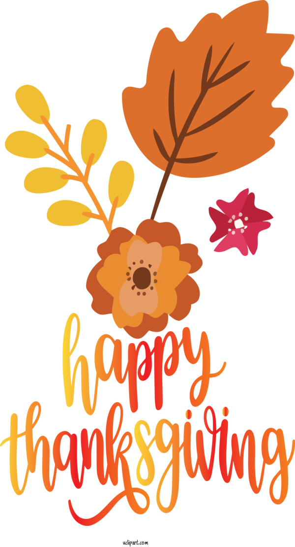 Free Holidays Floral Design Leaf Petal For Thanksgiving Clipart Transparent Background