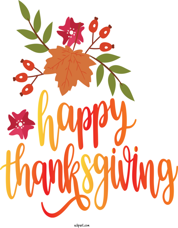 Free Holidays Floral Design Leaf Petal For Thanksgiving Clipart Transparent Background