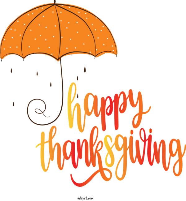 Free Holidays Logo Line Text For Thanksgiving Clipart Transparent Background