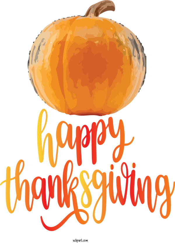 Free Holidays Vegetarian Cuisine Jack O' Lantern Squash For Thanksgiving Clipart Transparent Background