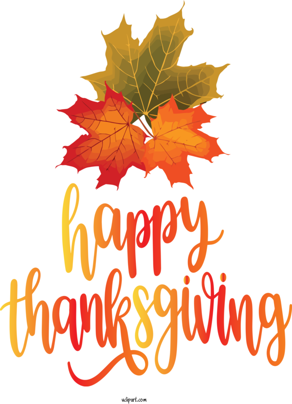 Free Holidays Maple Leaf Leaf Tree For Thanksgiving Clipart Transparent Background