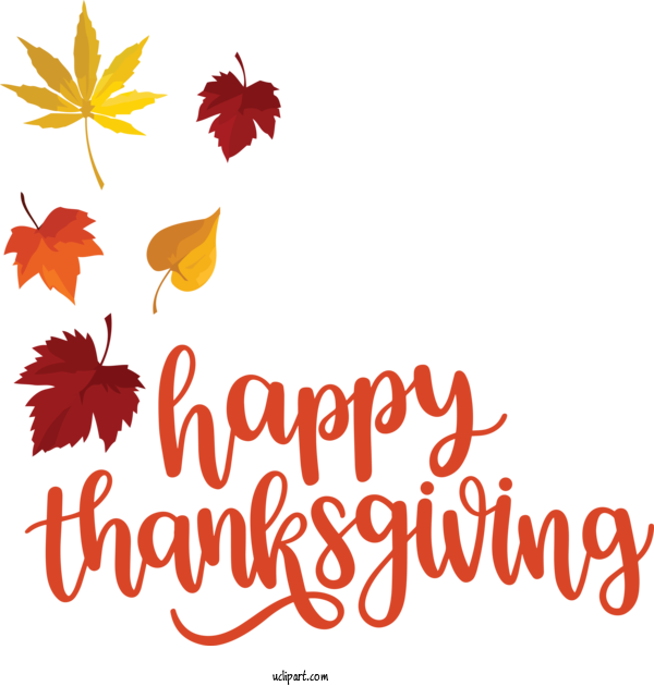 Free Holidays Leaf Floral Design Logo For Thanksgiving Clipart Transparent Background