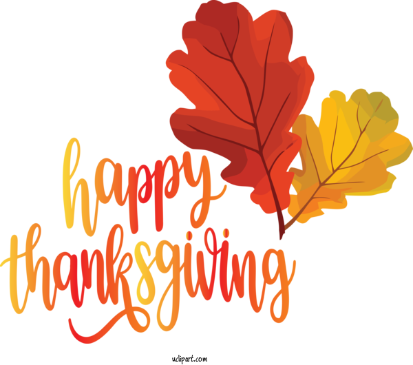 Free Holidays Leaf Petal Tree For Thanksgiving Clipart Transparent Background