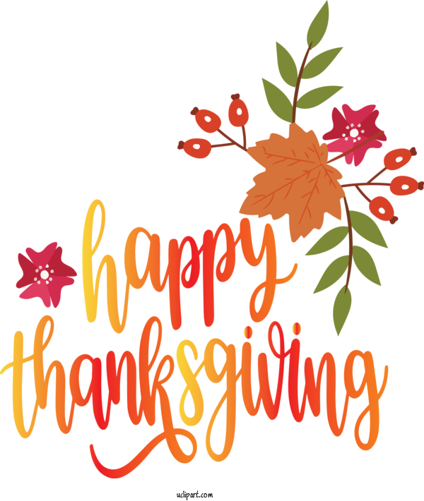 Free Holidays Floral Design Leaf Design For Thanksgiving Clipart Transparent Background