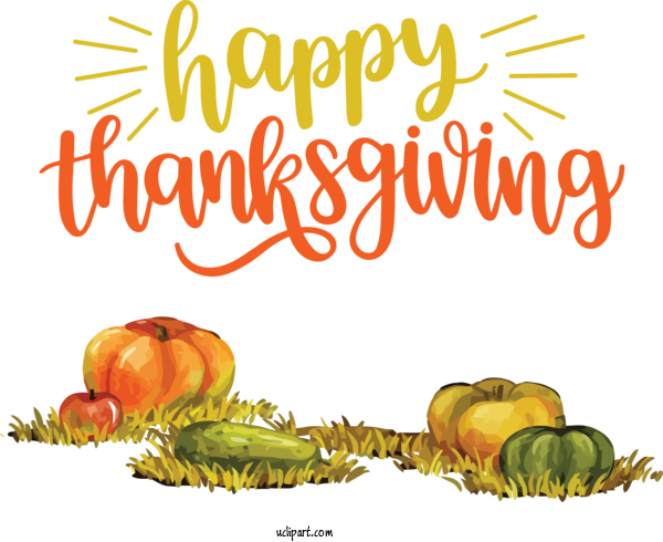 Free Holidays Vegetable Natural Foods Pumpkin For Thanksgiving Clipart Transparent Background