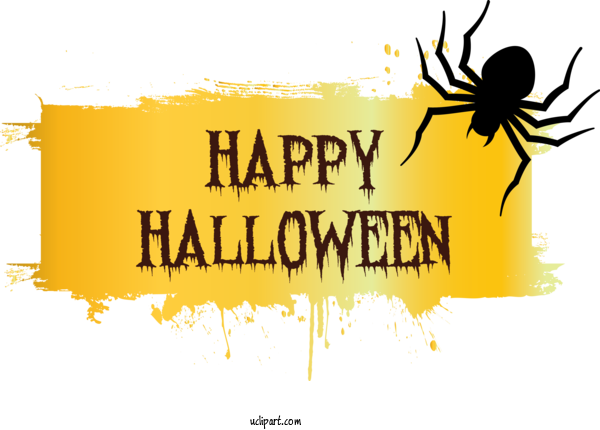 Free Holidays Insect Pollinator Honey Bee For Halloween Clipart Transparent Background