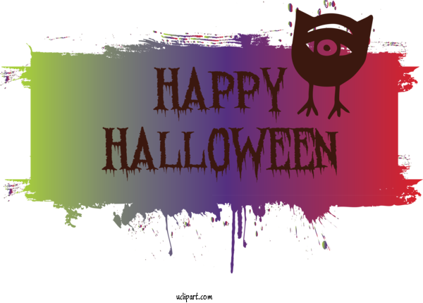 Free Holidays Spider Design Vector For Halloween Clipart Transparent Background