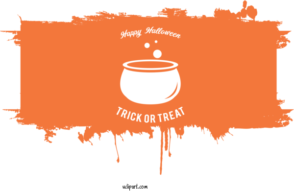 Free Holidays Design Vector Logo For Halloween Clipart Transparent Background