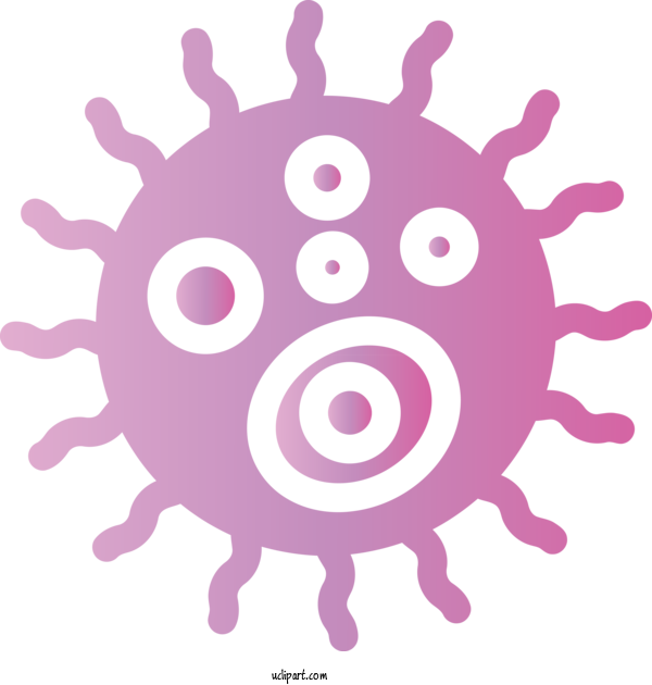Free Medical Virus Logo Coronavirus For Virus Clipart Transparent Background