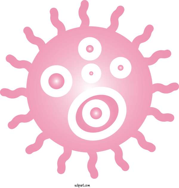 Free Medical Virus Logo Coronavirus For Virus Clipart Transparent Background