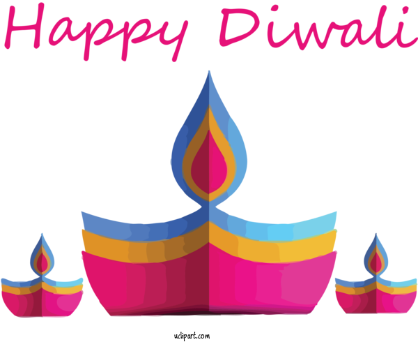 Free Holidays Diwali Diya Festival For Diwali Clipart Transparent Background