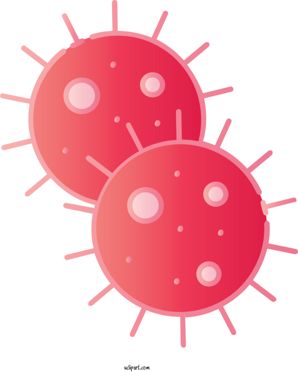 Free Medical Virus Germ Theory Of Disease Coronavirus For Virus Clipart Transparent Background