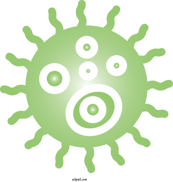Free Medical Logo Virus Bacteria For Virus Clipart Transparent Background
