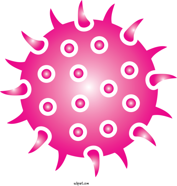 Free Medical Germ Theory Of Disease Bacteria Virus For Virus Clipart Transparent Background