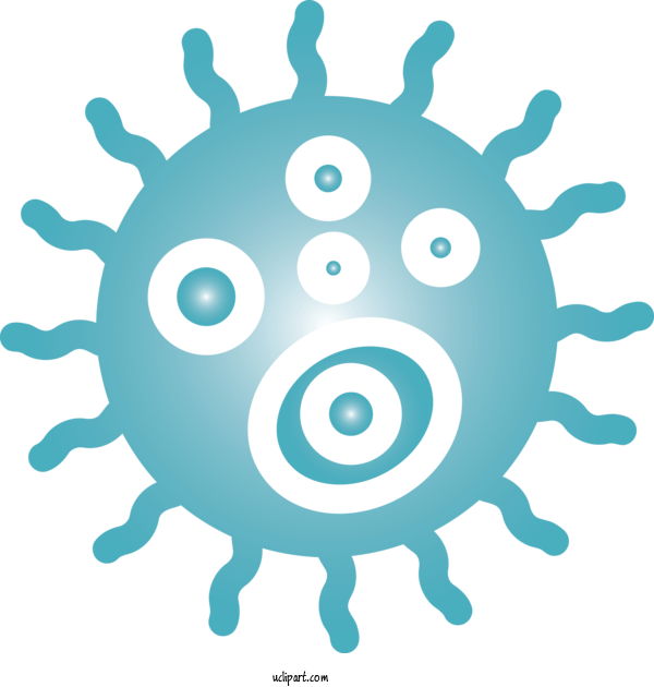 Free Medical Logo Virus Icon For Virus Clipart Transparent Background