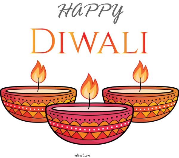 Free Holidays Cuisine Text Fruit For Diwali Clipart Transparent Background