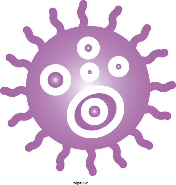Free Medical Virus Logo Infection For Virus Clipart Transparent Background