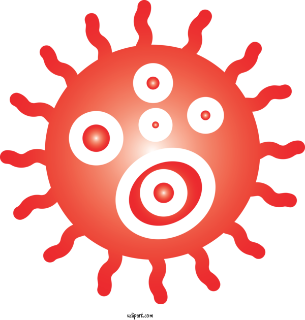Free Medical Virus Icon Logo For Virus Clipart Transparent Background