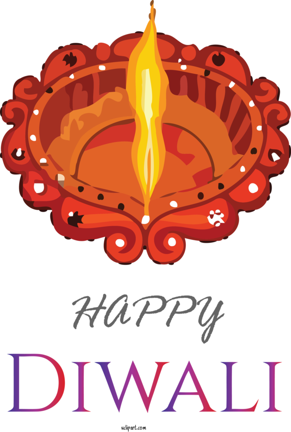 Free Holidays Drawing Diwali Oil Lamp For Diwali Clipart Transparent Background