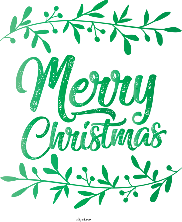 Free Holidays Christmas Day Calligraphy Design For Christmas Clipart Transparent Background