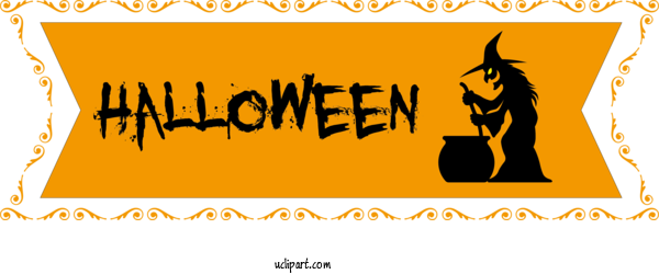 Free Holidays Horse Logo Design For Halloween Clipart Transparent Background