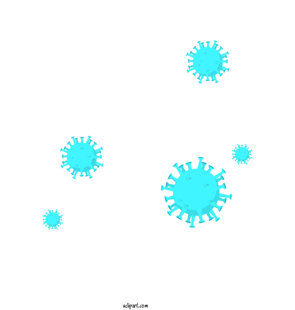 Free Medical Symptom Text Aqua M For Coronavirus Clipart Transparent Background