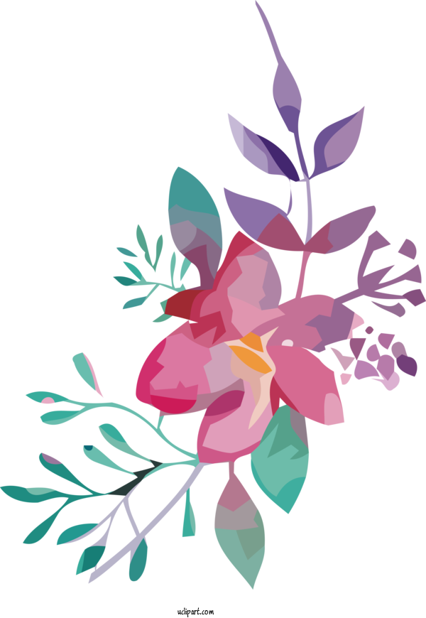 Free Flowers Floral Design Plant Stem Cut Flowers For Flower Clipart Clipart Transparent Background