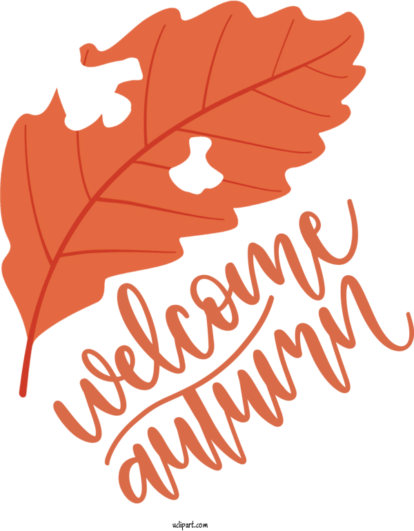 Free Nature Logo Flower Leaf For Autumn Clipart Transparent Background