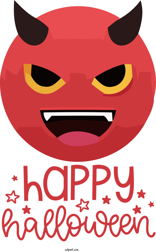 Free Holidays Smiley Snout Face For Halloween Clipart Transparent Background