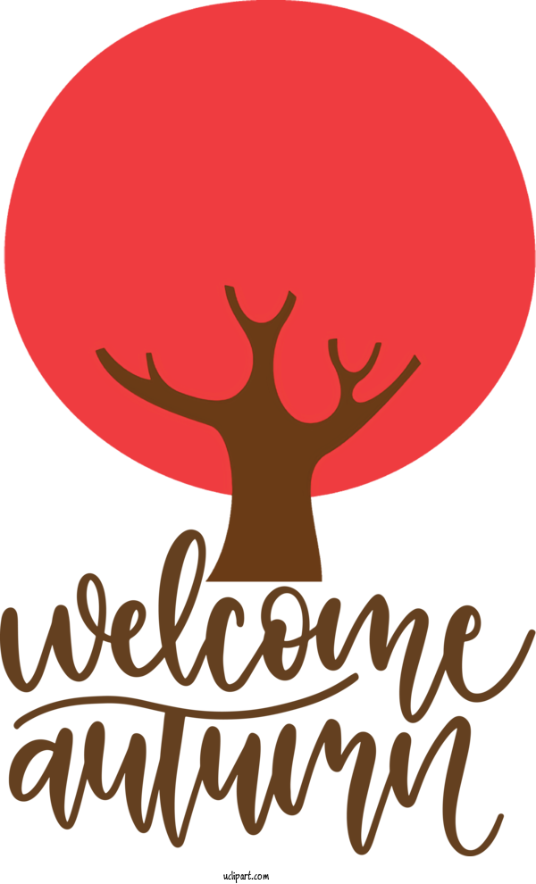 Free Nature Deer Logo Antler For Autumn Clipart Transparent Background