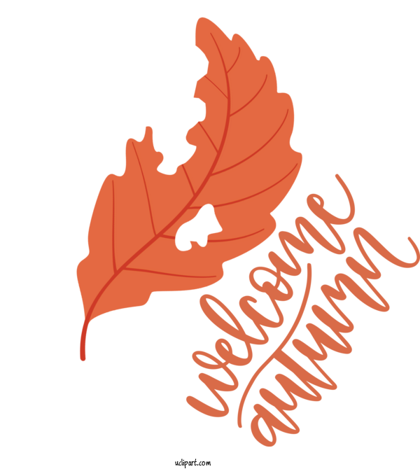 Free Nature Leaf Logo Flower For Autumn Clipart Transparent Background
