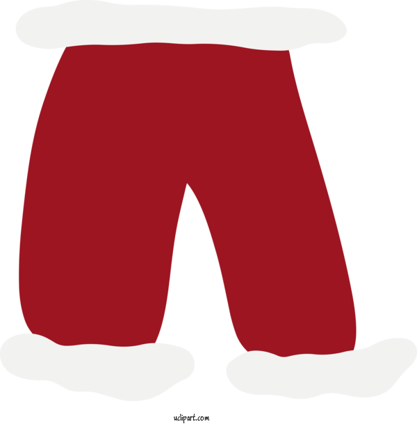 Free Clothing Shorts Underpants Red For Pant Clipart Transparent Background