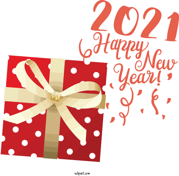 Free Holidays Greeting Card Line Font For New Year Clipart Transparent Background