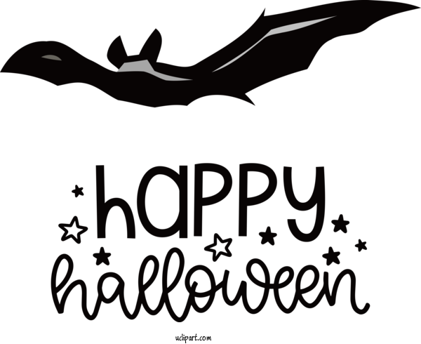 Free Holidays Logo Birds Cartoon For Halloween Clipart Transparent Background