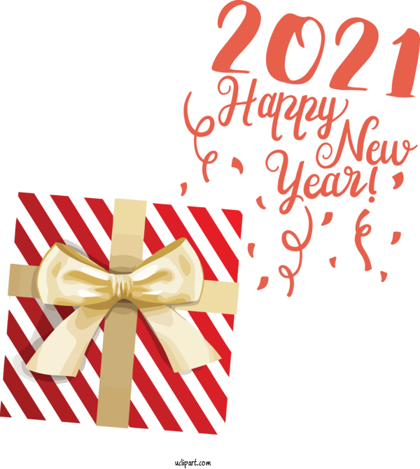 Free Holidays Gift Gift Wrapping Christmas Gift For New Year Clipart Transparent Background