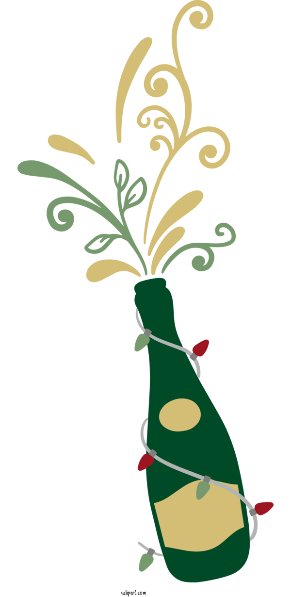 Free Drink Leaf Floral Design Plant Stem For Wine Clipart Transparent Background