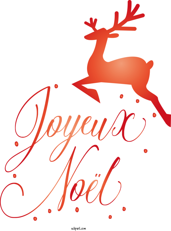 Free Holidays Reindeer Christmas Ornament Deer For Christmas Clipart Transparent Background