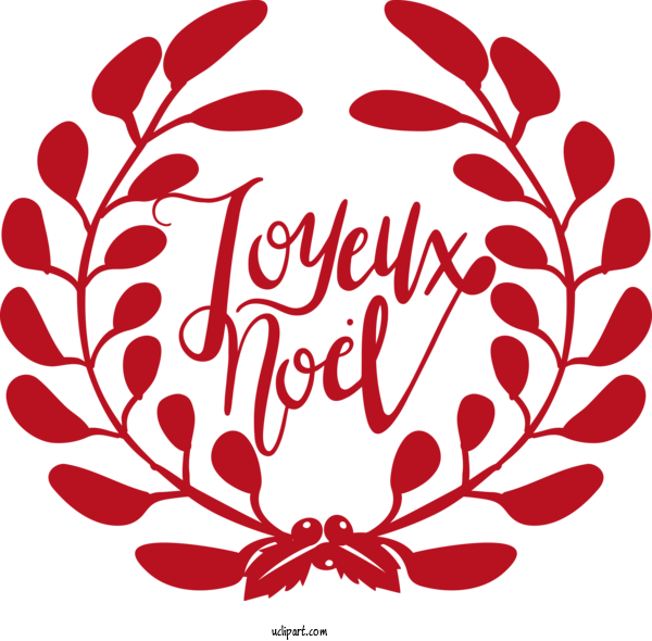 Free Holidays Floral Design Design Red For Christmas Clipart Transparent Background