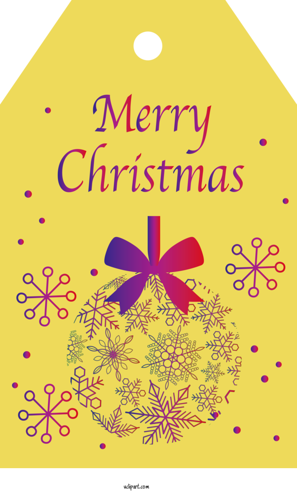 Free Holidays Yellow Text Line For Christmas Clipart Transparent Background