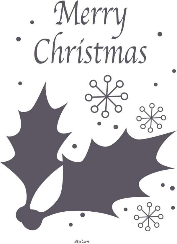 Free Holidays Visual Arts Design Black And White For Christmas Clipart Transparent Background