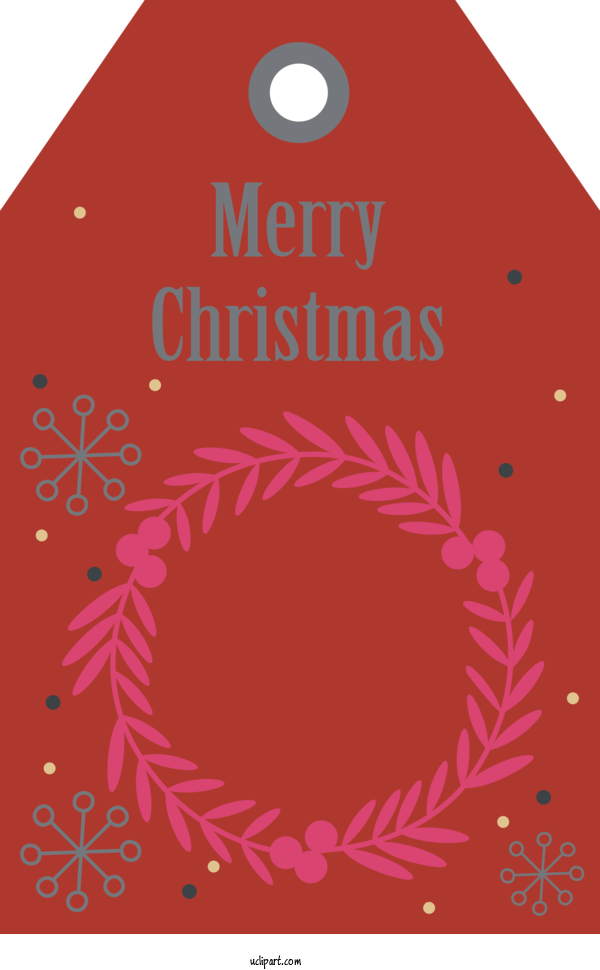 Free Holidays Design Text Red For Christmas Clipart Transparent Background
