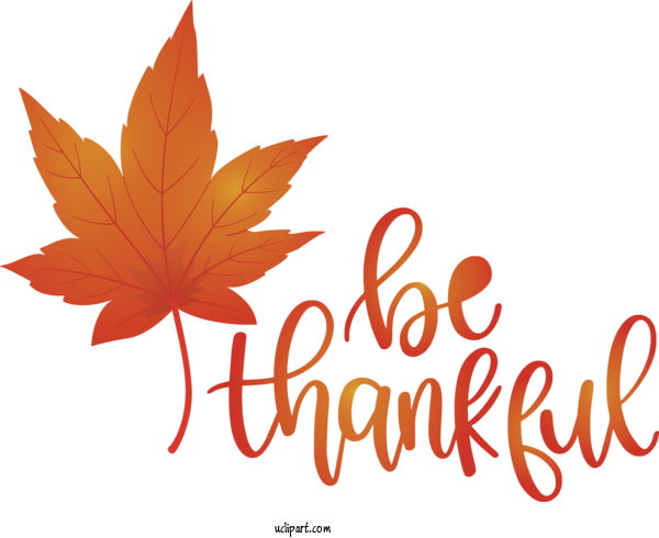 Free Holidays Leaf Maple Leaf Logo For Thanksgiving Clipart Transparent Background