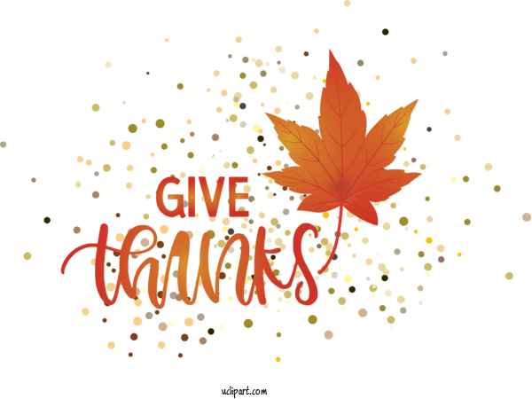 Free Holidays Maple Leaf Greeting Card Leaf For Thanksgiving Clipart Transparent Background