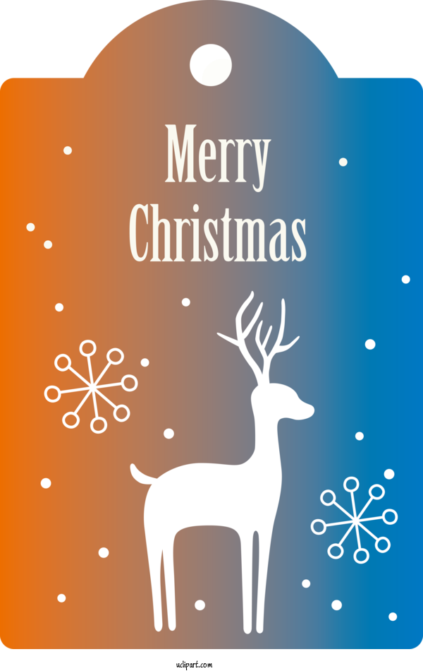 Free Holidays Reindeer Deer Meter For Christmas Clipart Transparent Background