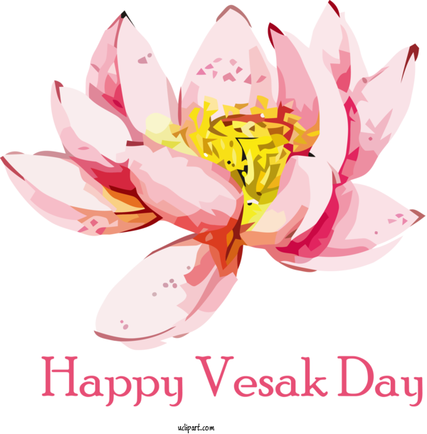Free Holidays Petal Painter Sacred Lotus For Vesak Clipart Transparent Background